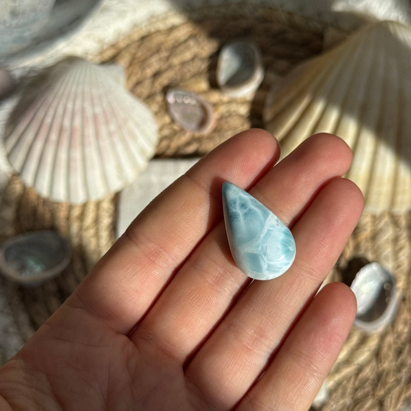 Larimar Cabochon ~ LA28