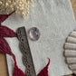 Facettiert Saponit in Quarz/ Drachenfruchtquarz Cabochon ~ DA46