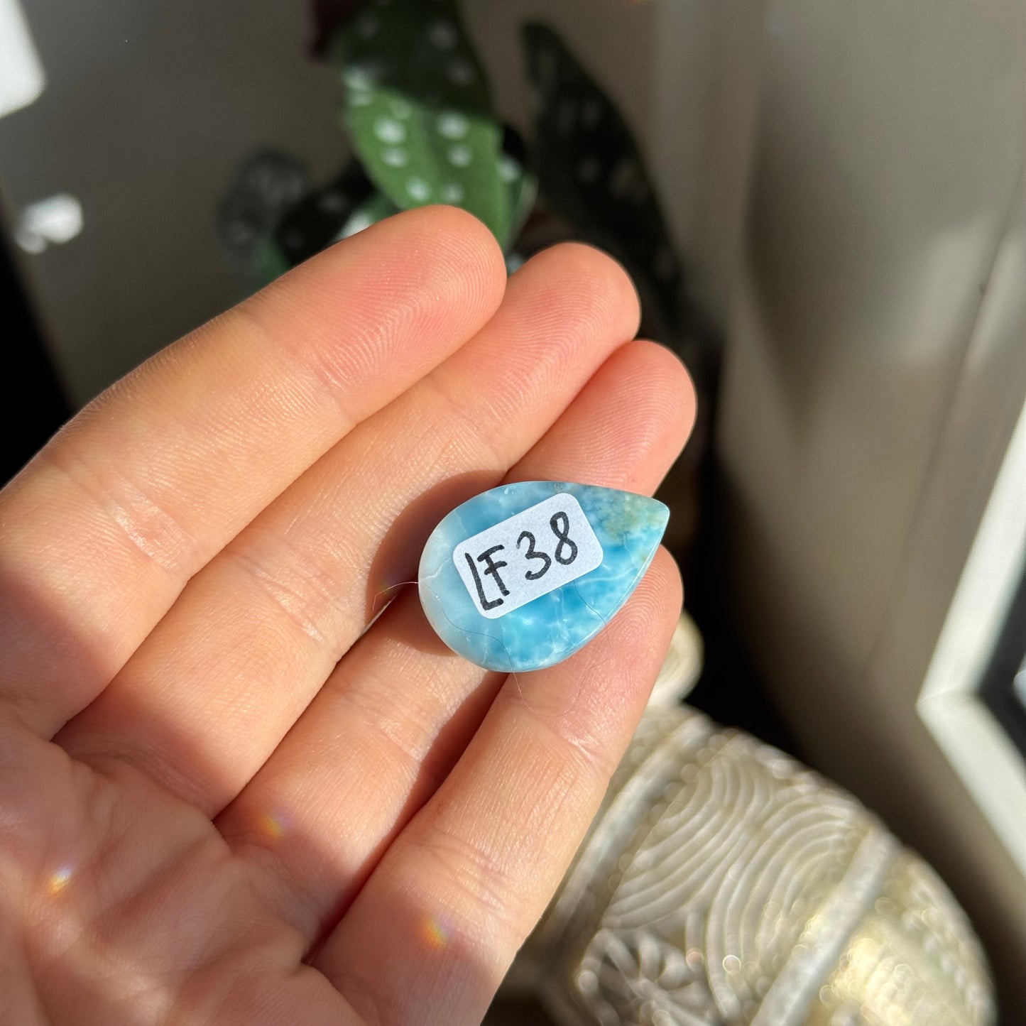 Larimar Cabochon ~ LF38