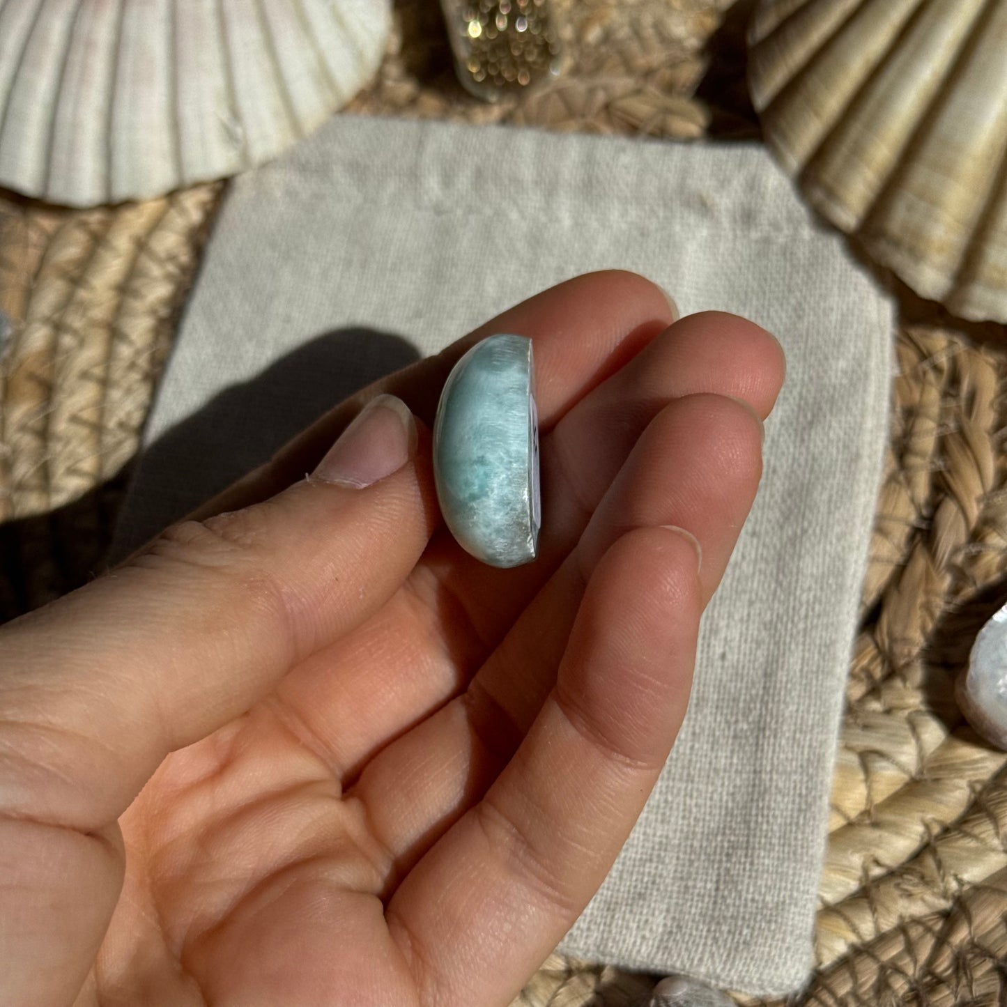 Larimar  Cabochon ~ BD35