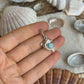 Larimar Delfin Anhänger 925 silber ~ HY50