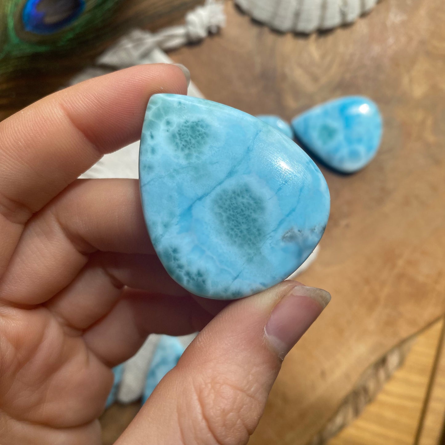 Larimar Cabochon ~ B73