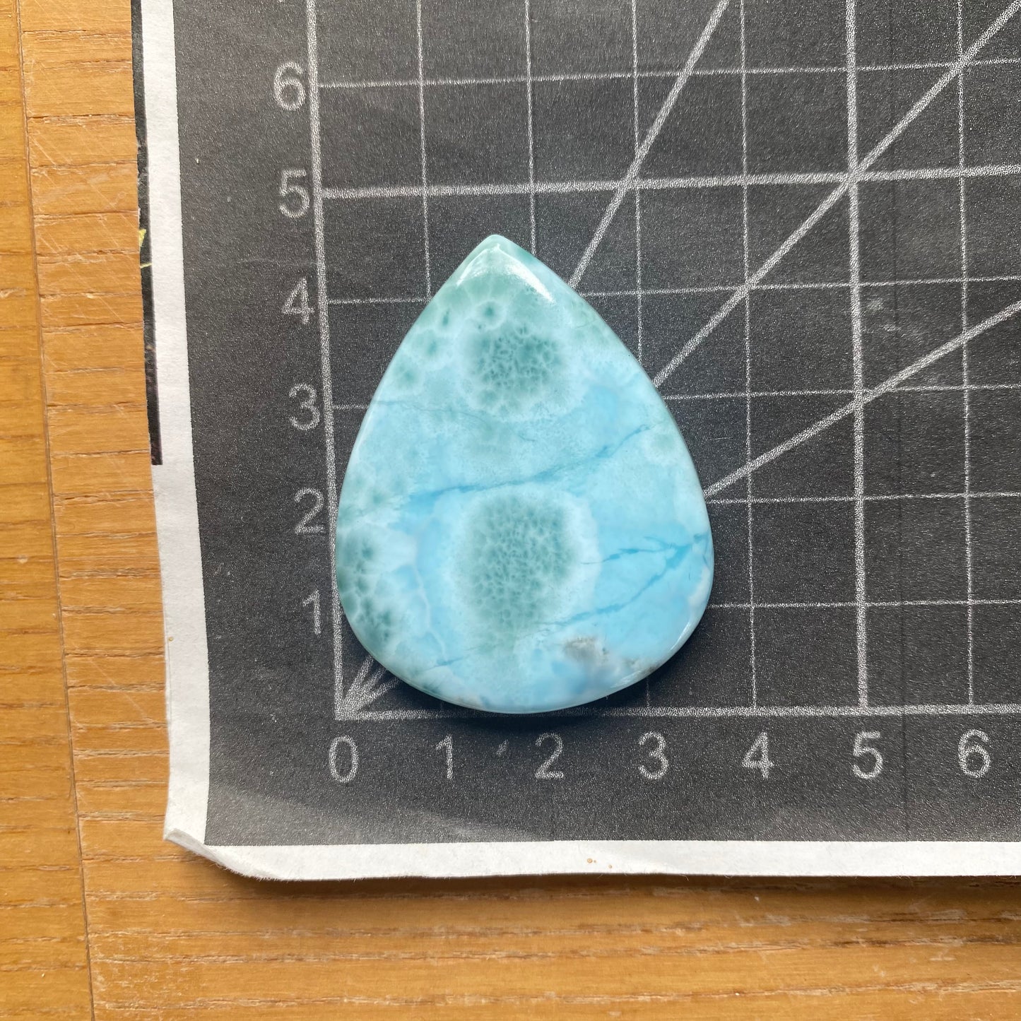 Larimar Cabochon ~ B73