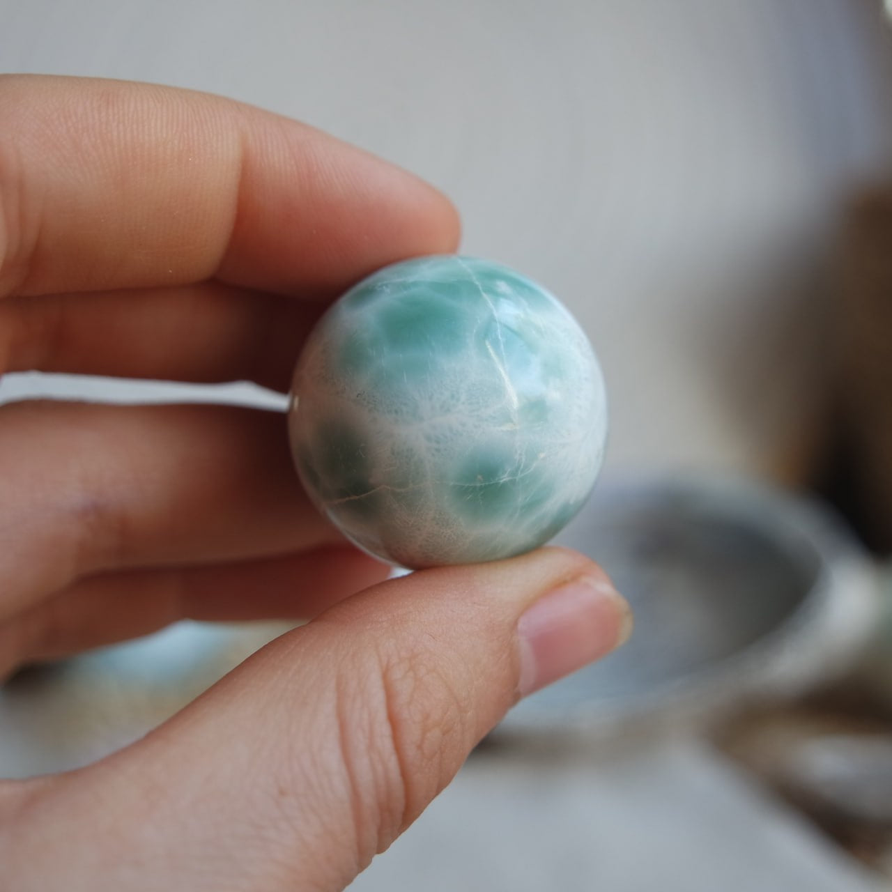 Larimar Kugel ~ VH111