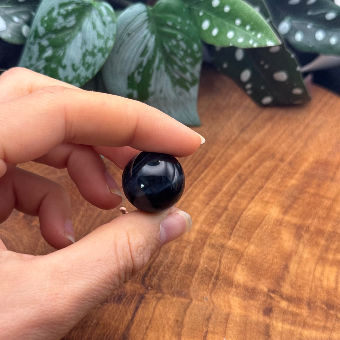Mini Blaues Tigerauge Kugel ~ 10TR