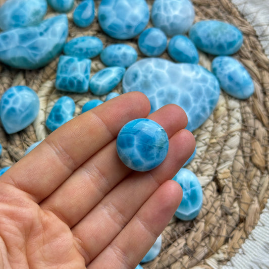 Larimar Cabochon ~ 72