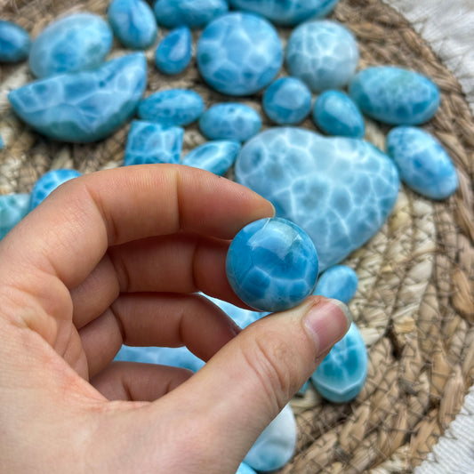 Larimar Cabochon ~ 72