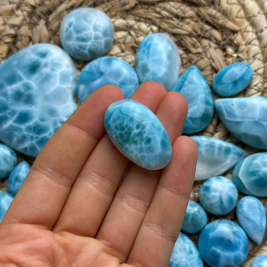 Larimar Cabochon ~ 90