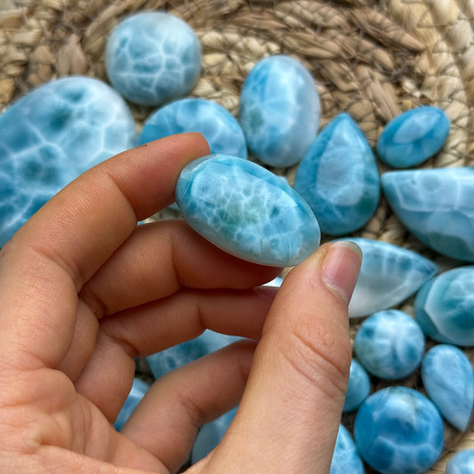 Larimar Cabochon ~ 90