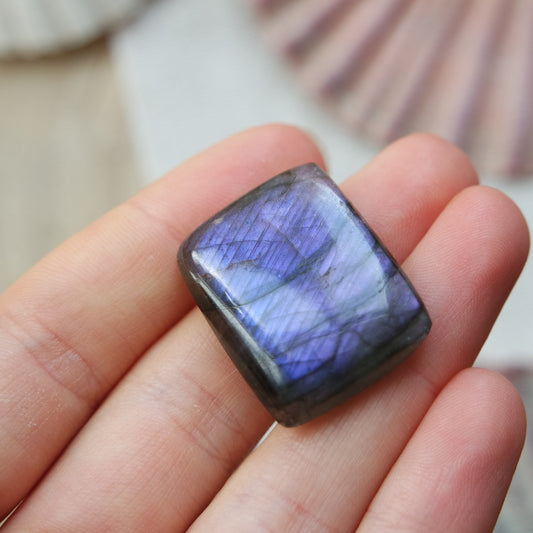 Lila Labradorit Cabochon ~ 21XB