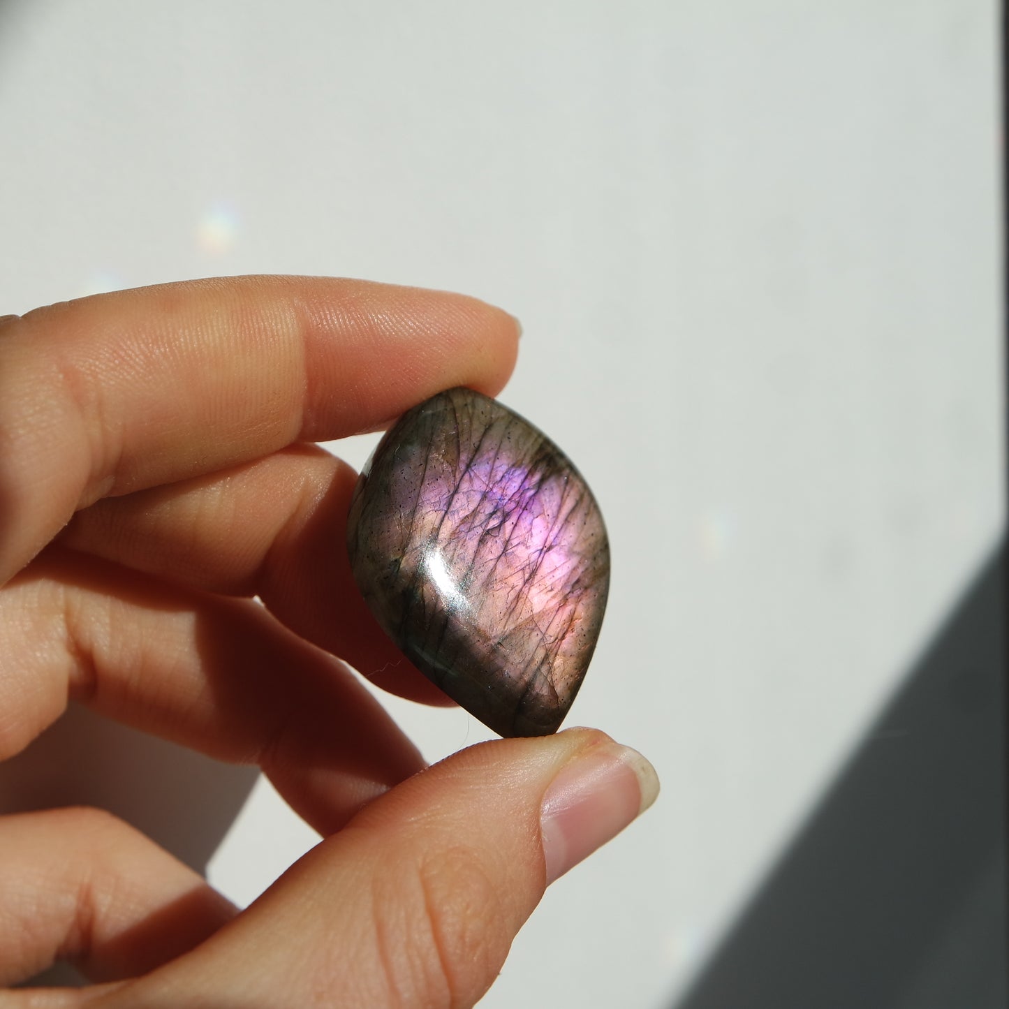 Lila Labradorit Cabochon ~ 21XH