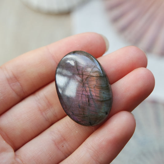 Lila Labradorit Cabochon ~ 21XT