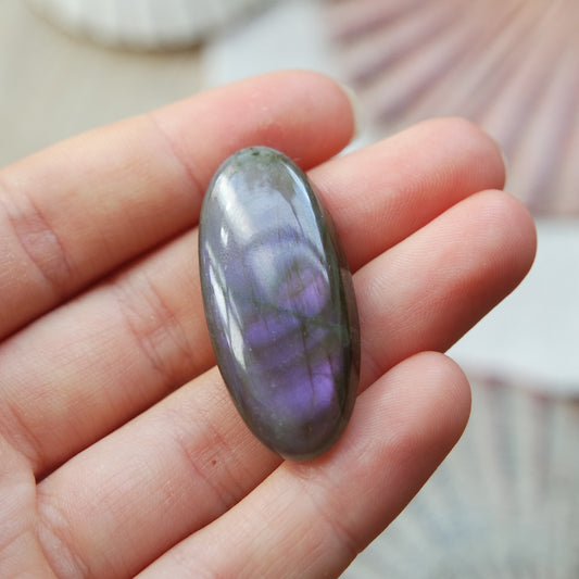 Lila Labradorit Cabochon ~ 21XY