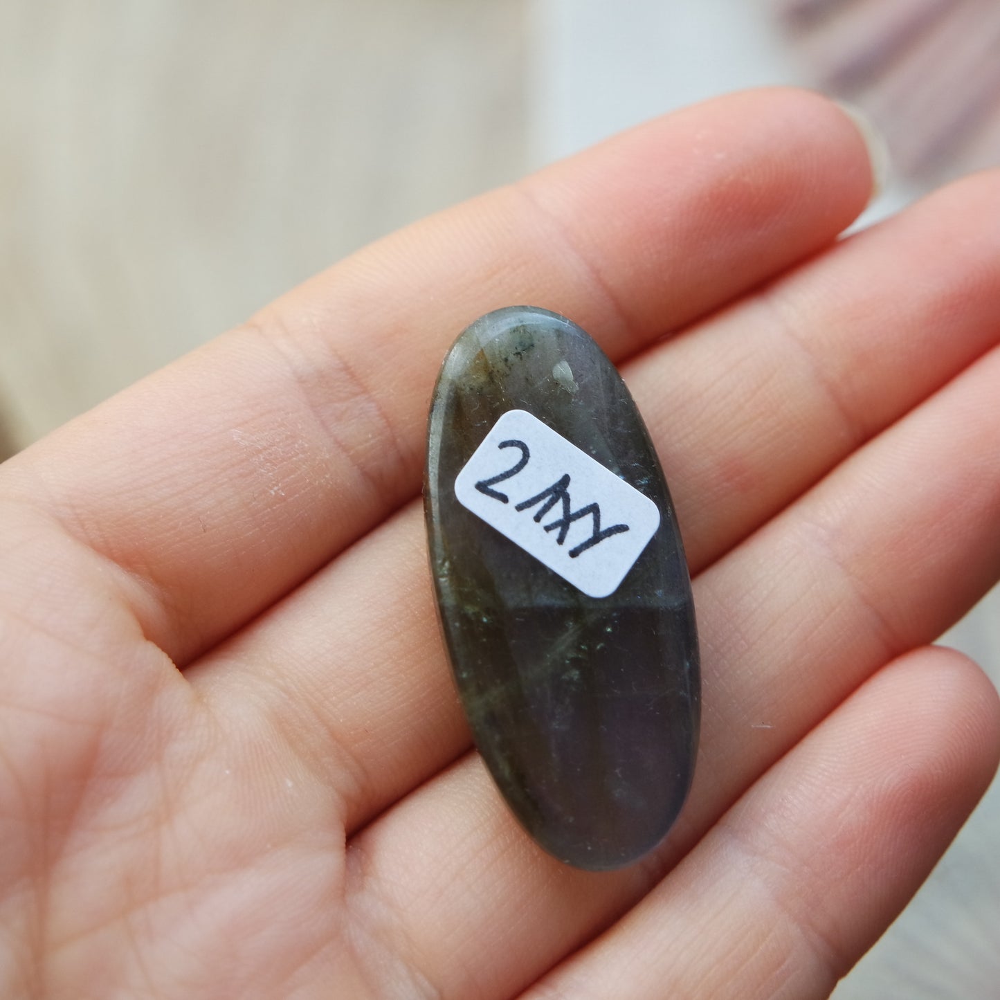 Lila Labradorit Cabochon ~ 21XY