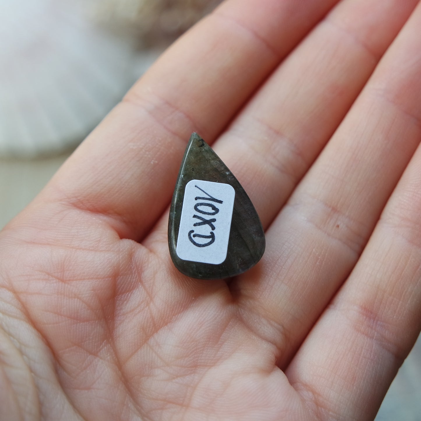 Lila Labradorit Cabochon ~ 10XD