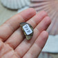 Lila Labradorit Cabochon ~ 7XE
