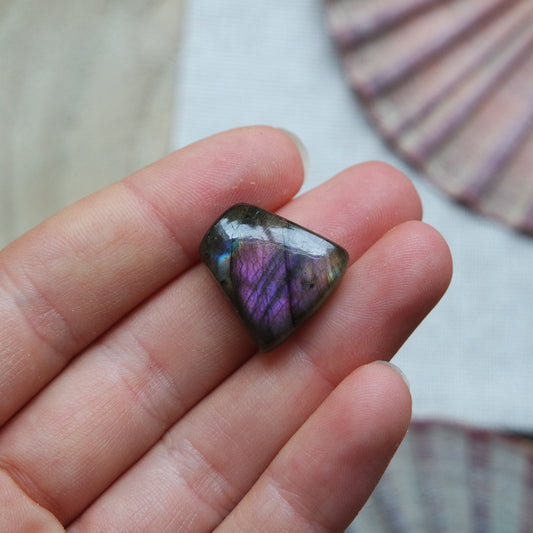 Lila Labradorit Cabochon ~ 7XO