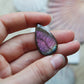 Lila Labradorit Cabochon ~ 12Yj