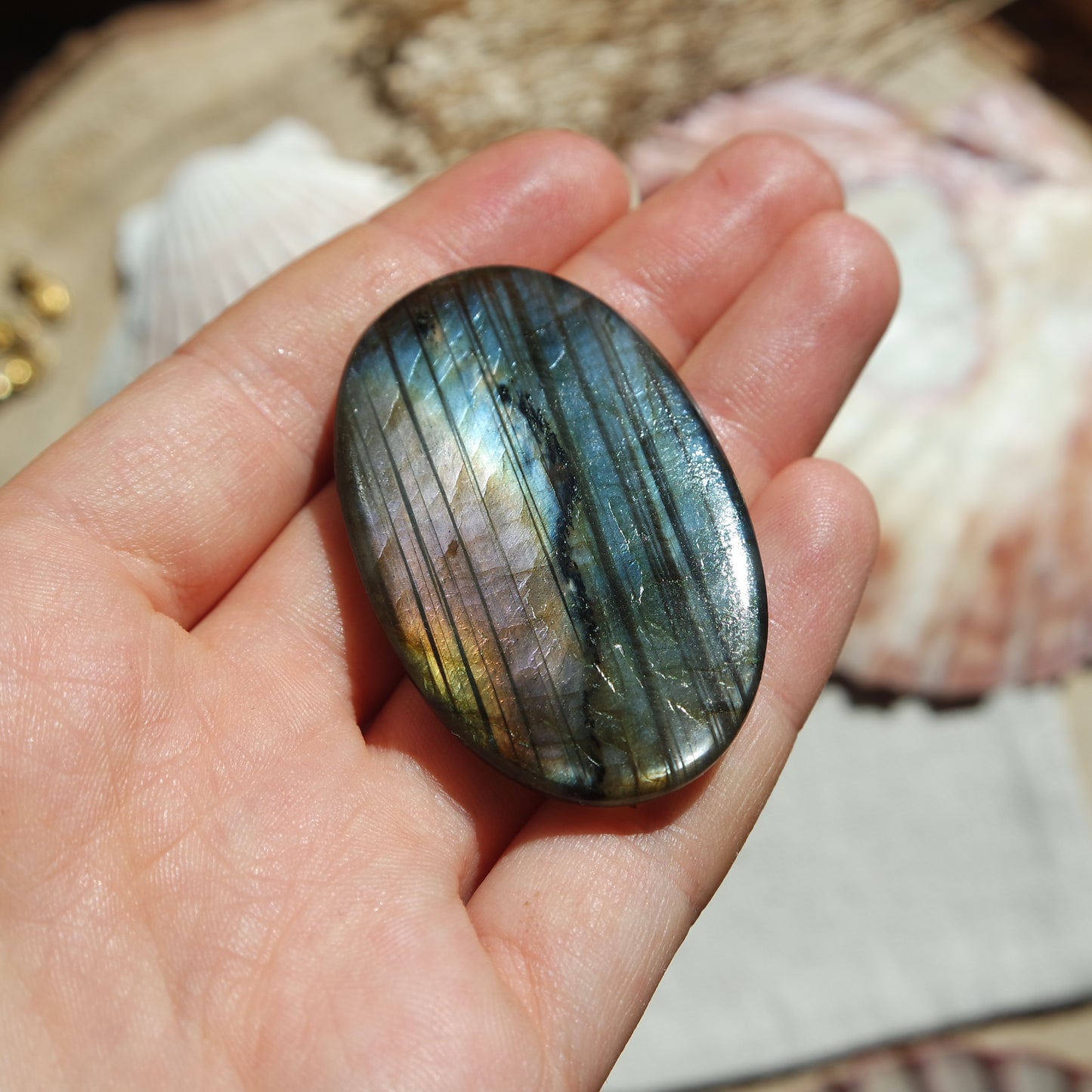 XL Labradorit Cabochon ~ 56XC