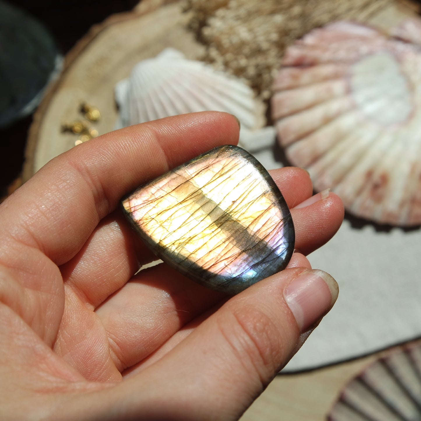 Labradorit Cabochon ~ 44XF