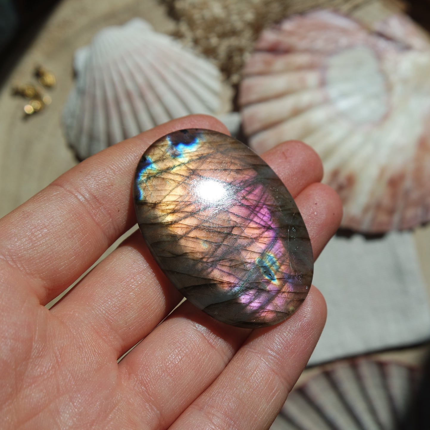 Labradorit Cabochon ~ 42XL