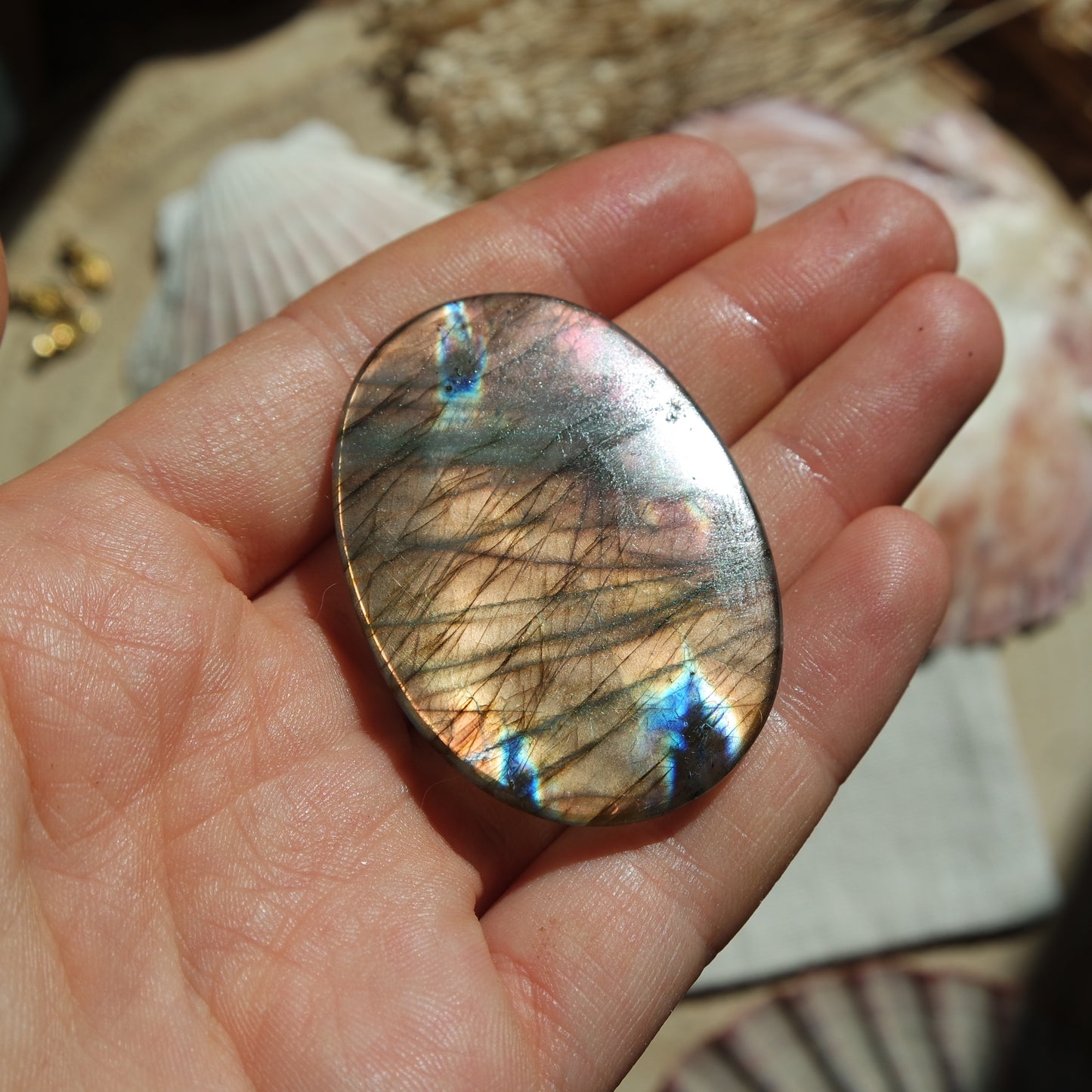 Labradorit Cabochon ~ 42XL