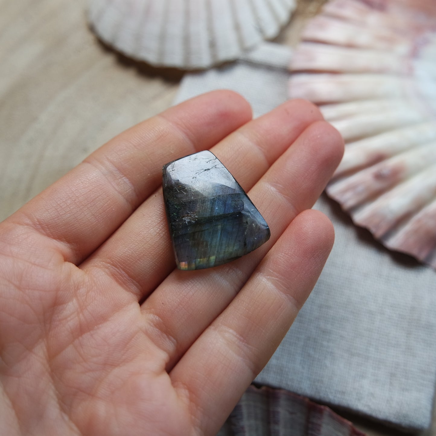 Labradorit Cabochon ~ 14YG