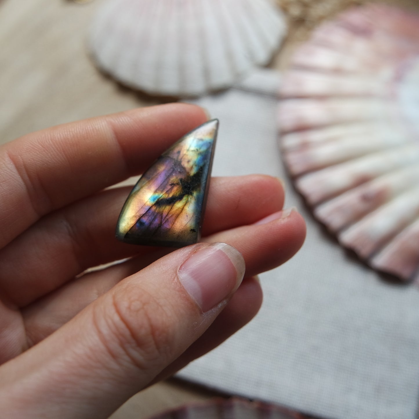 Labradorit Cabochon ~ 14YK