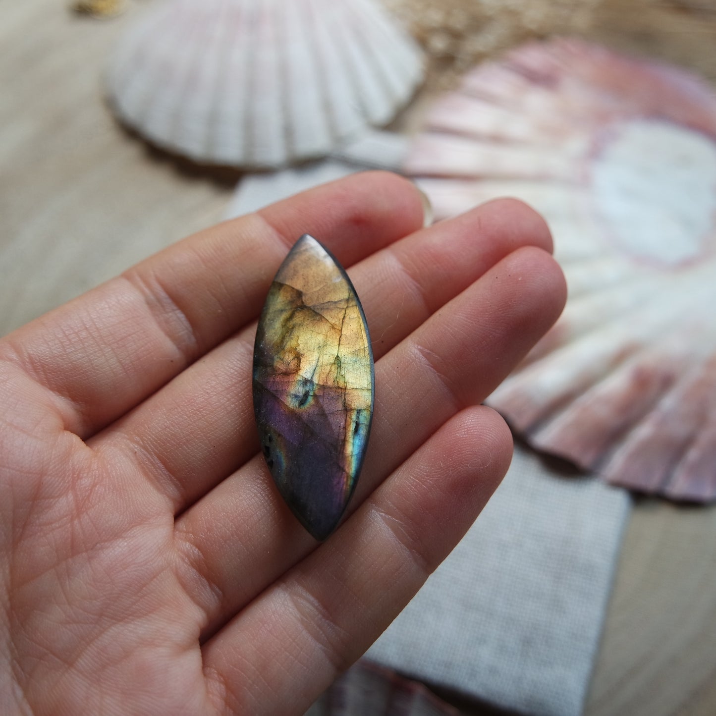 Labradorit Cabochon ~ 14YU