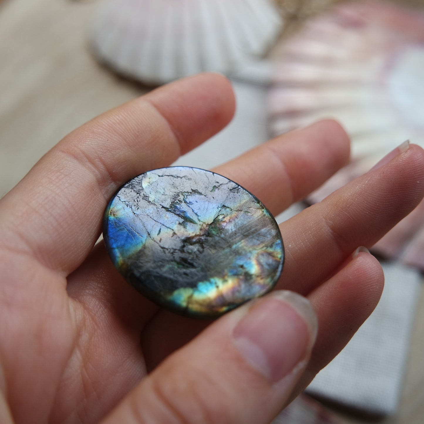 Labradorit Cabochon BWARE ~ 29YA