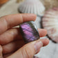 Lila Labradorit Cabochon ~ 18ZL