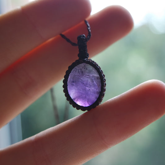 amethyst kette 25p