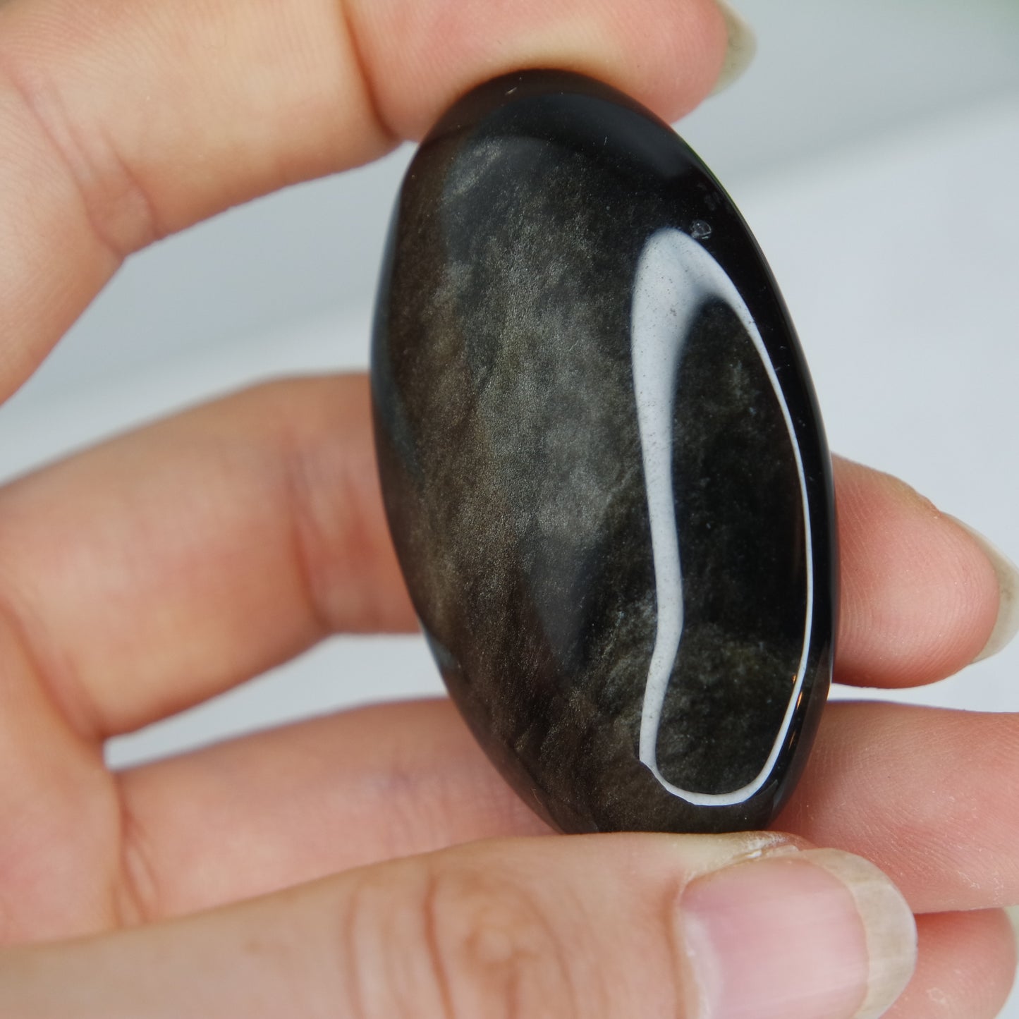 Gold Obsidian Handstein