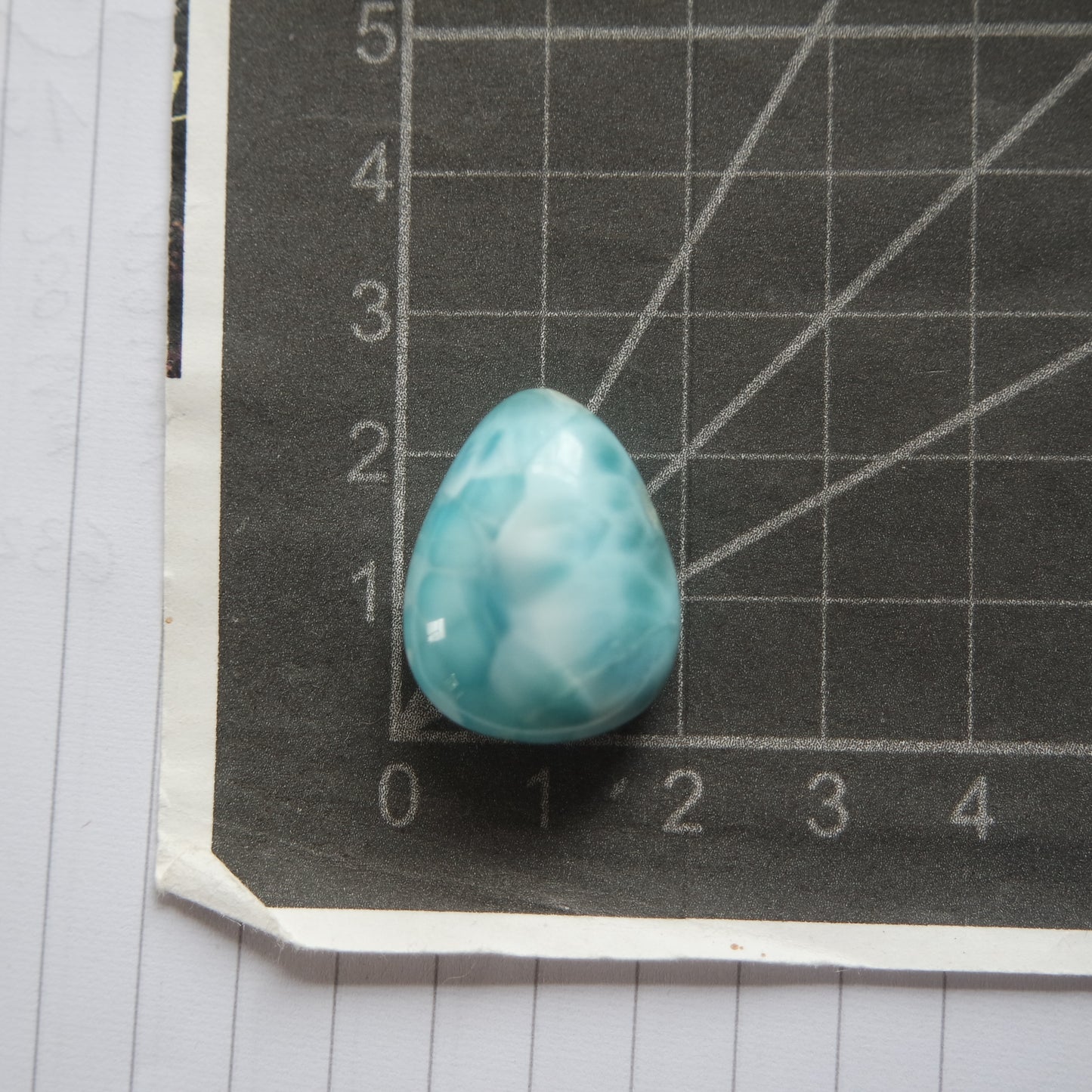 Larimar Cabochon ~ 85L