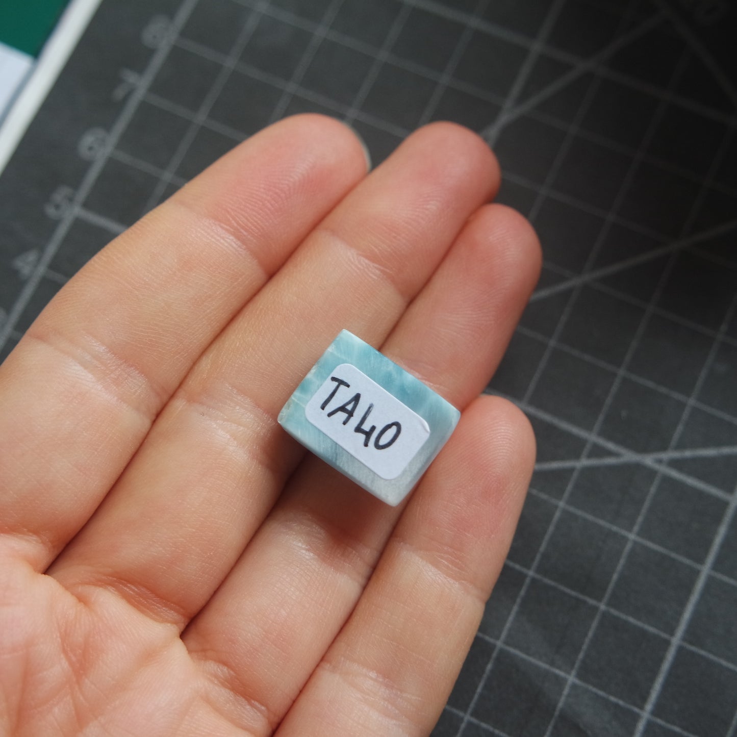 Larimar Cabochon ~ TA40