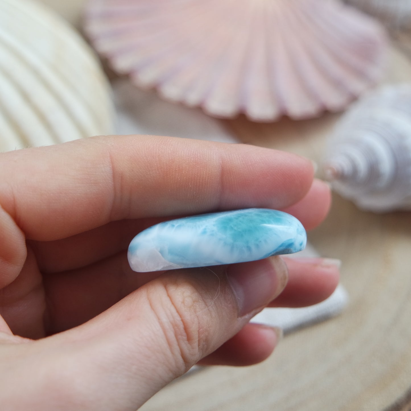 Larimar Cabochon ~ 158L