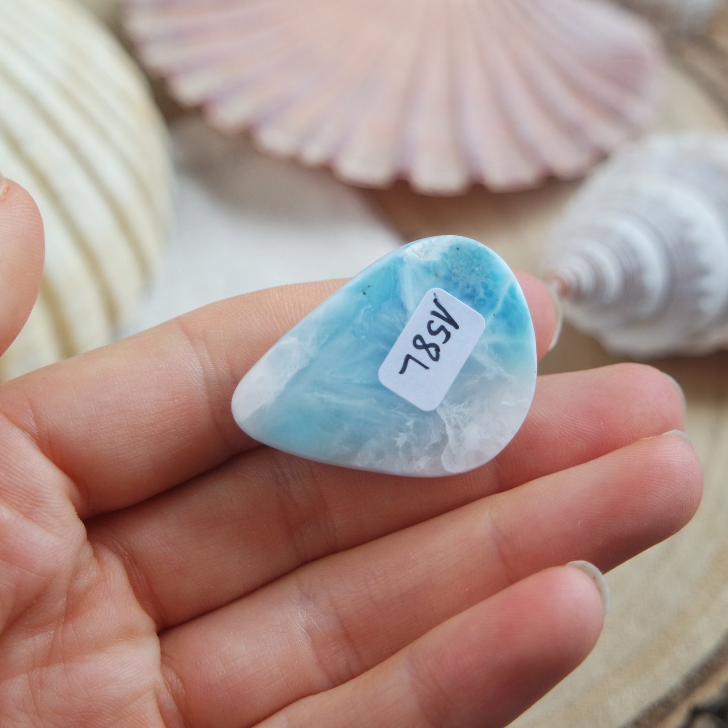 Larimar Cabochon ~ 158L