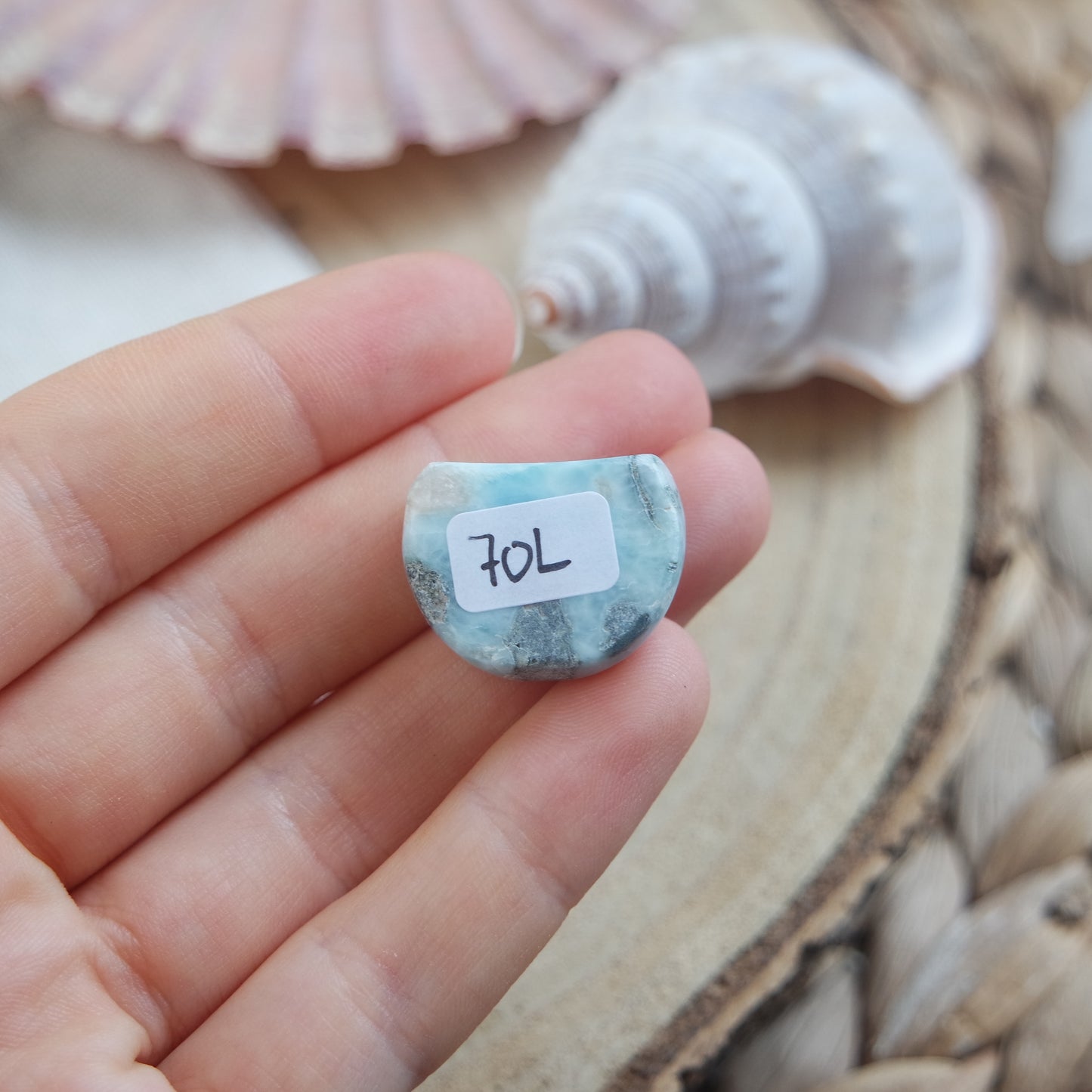 Larimar Cabochon ~ 70L