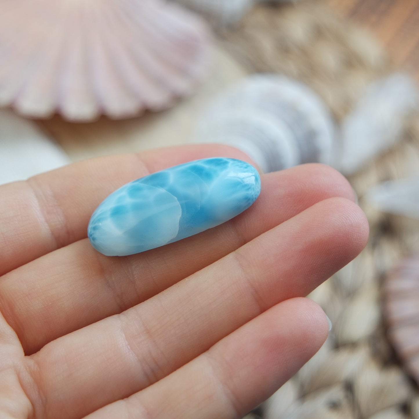 Larimar Cabochon ~ 96L