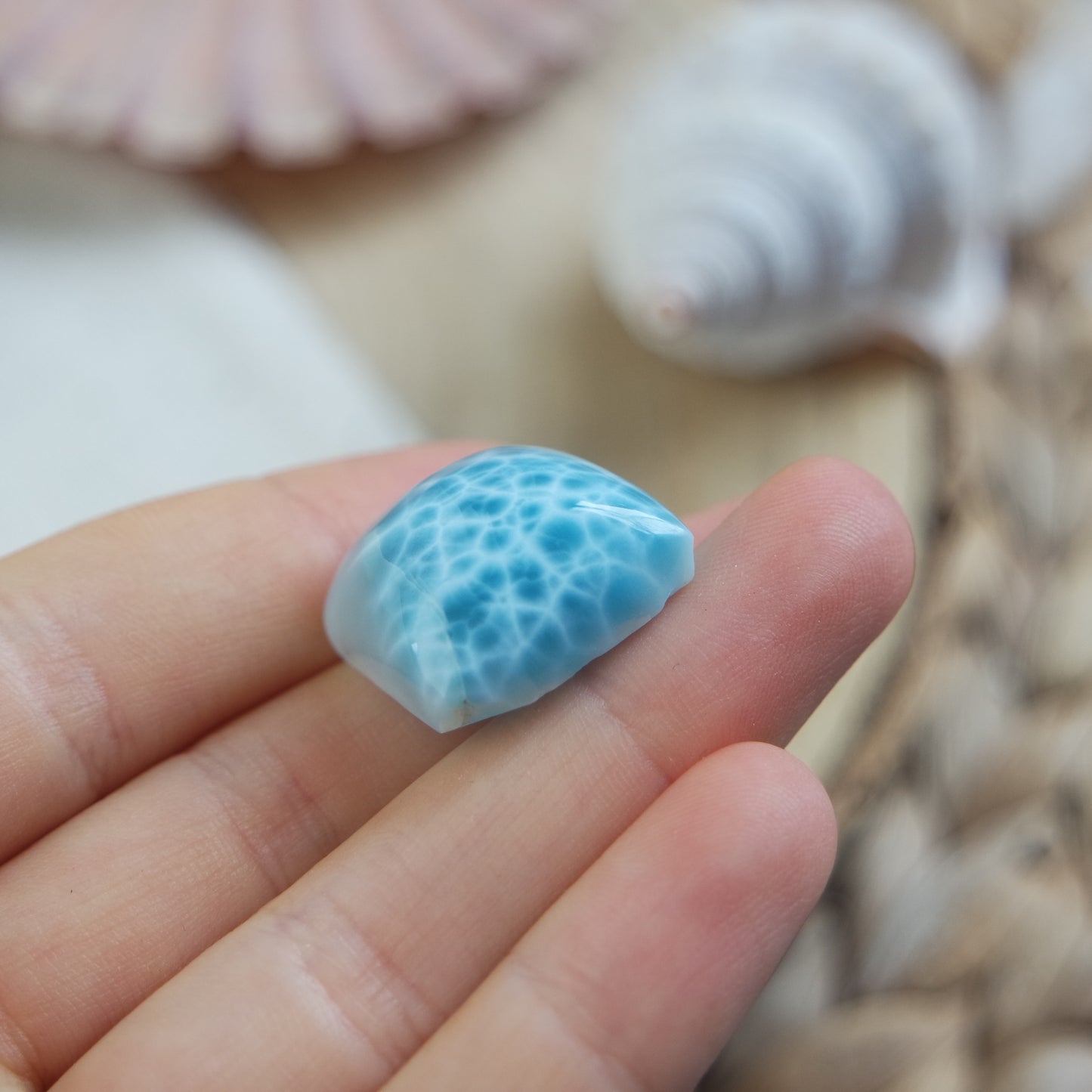 Larimar Cabochon ~ 108L