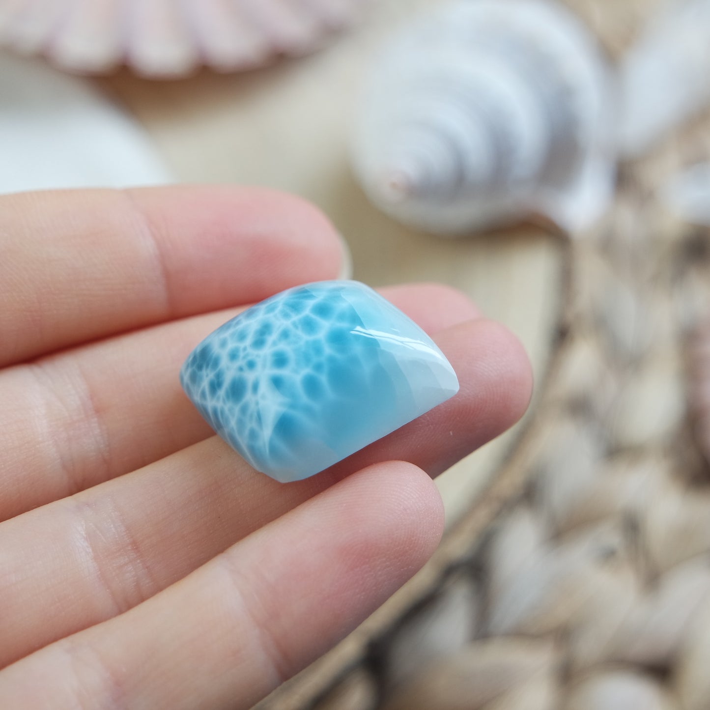 Larimar Cabochon ~ 108L