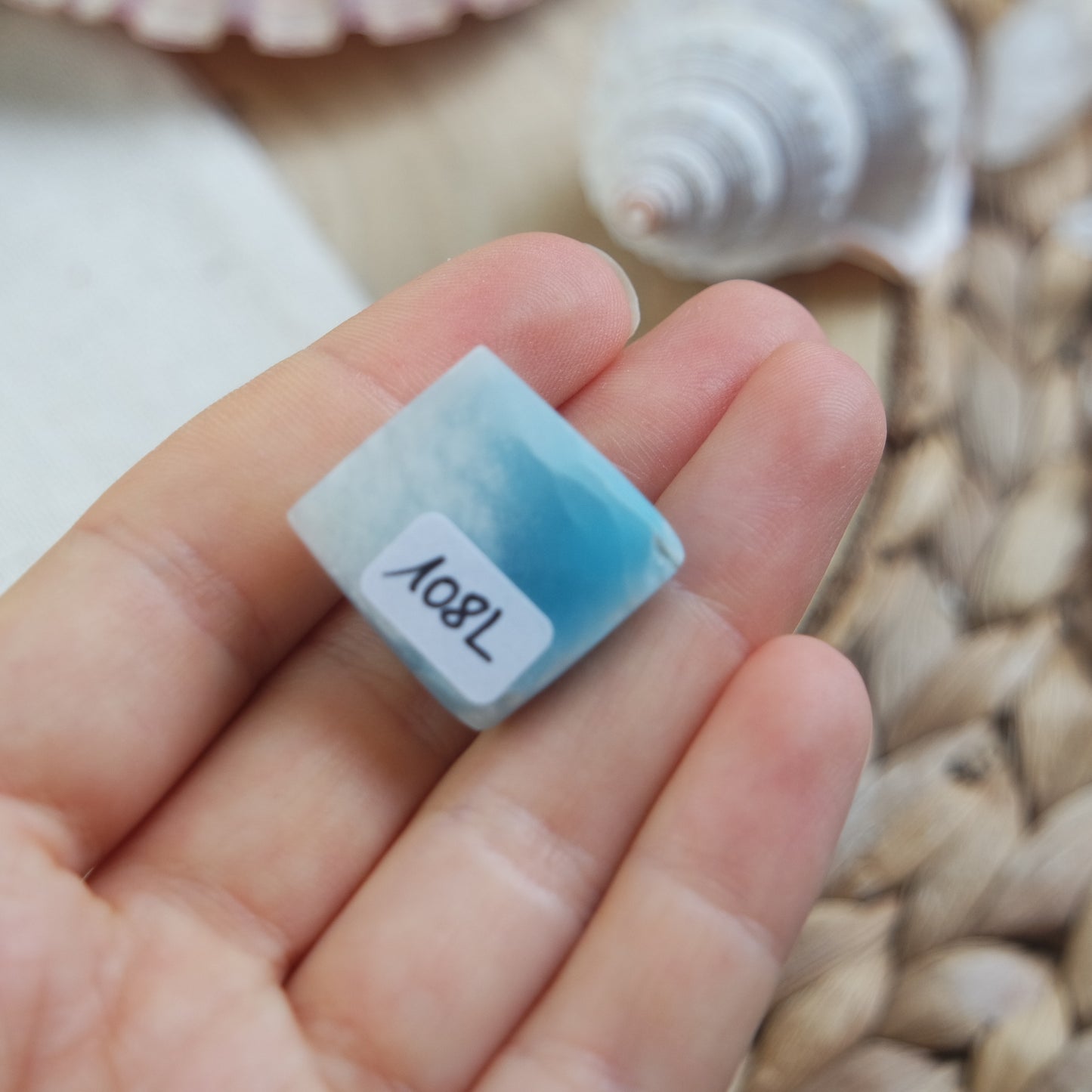 Larimar Cabochon ~ 108L