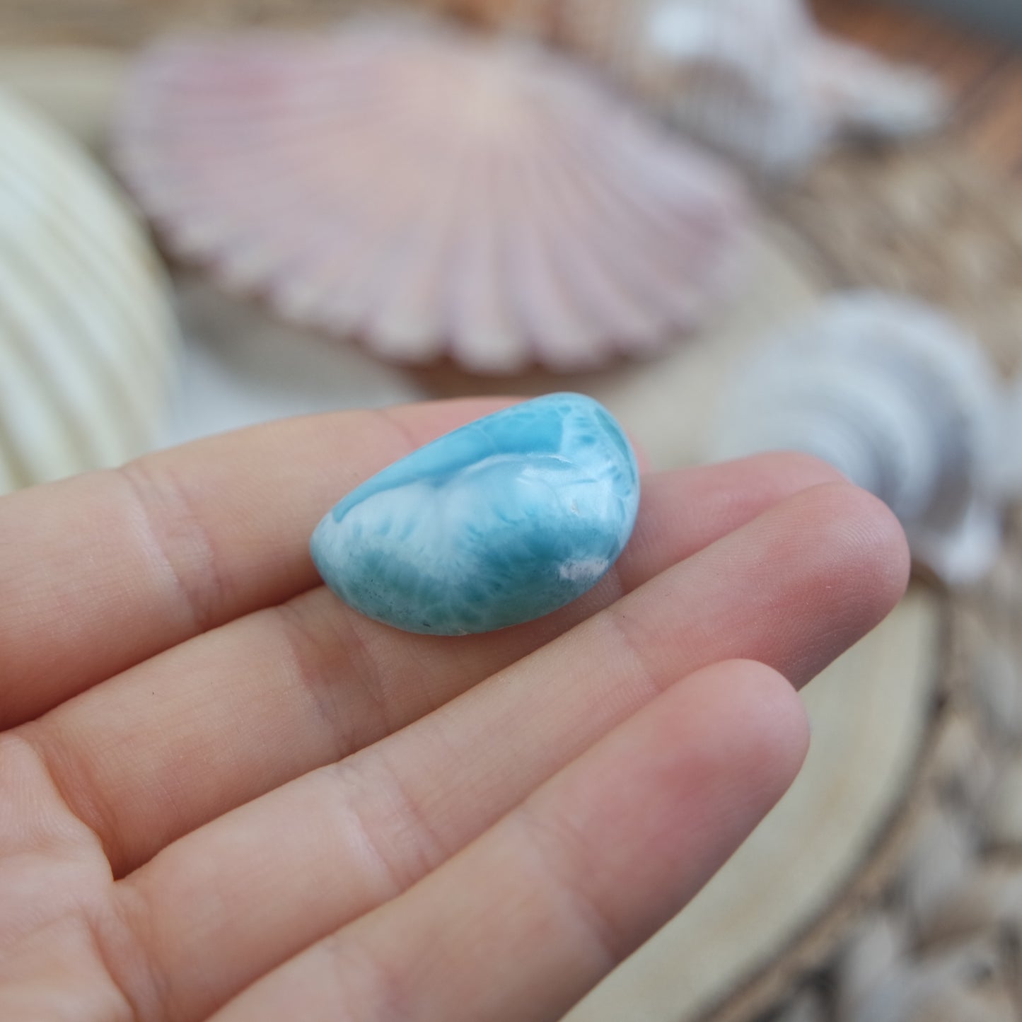Larimar Cabochon ~ 100L