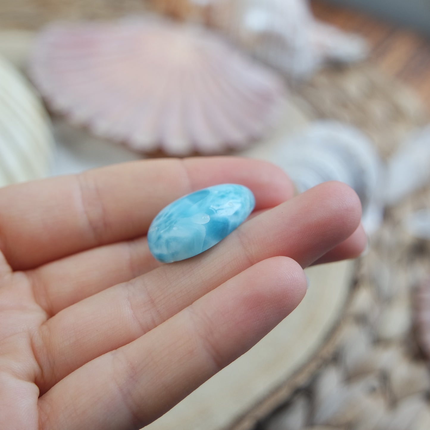 Larimar Cabochon ~ 75LL