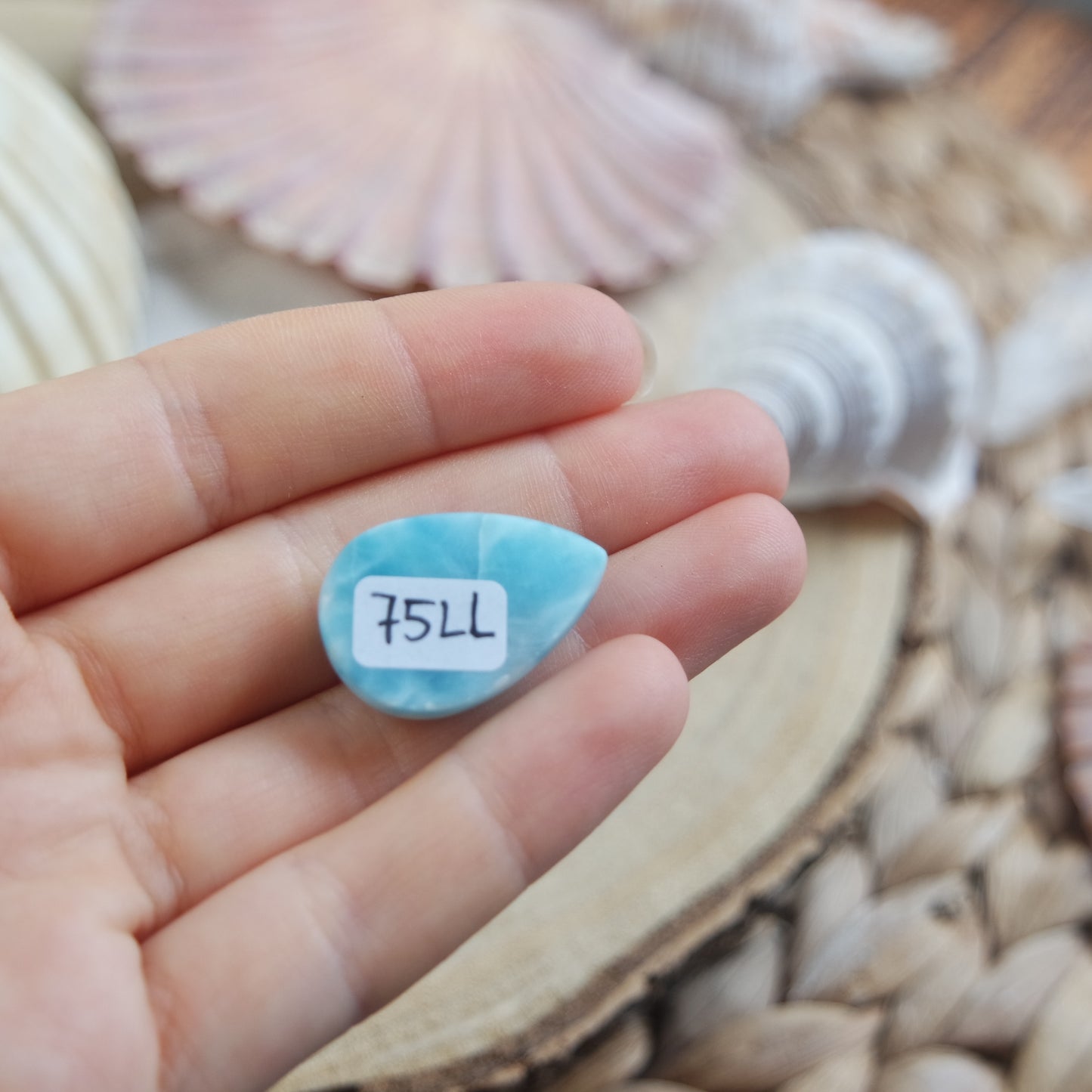 Larimar Cabochon ~ 75LL