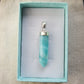 Larimar Anhänger 925 silber ~ 130QE