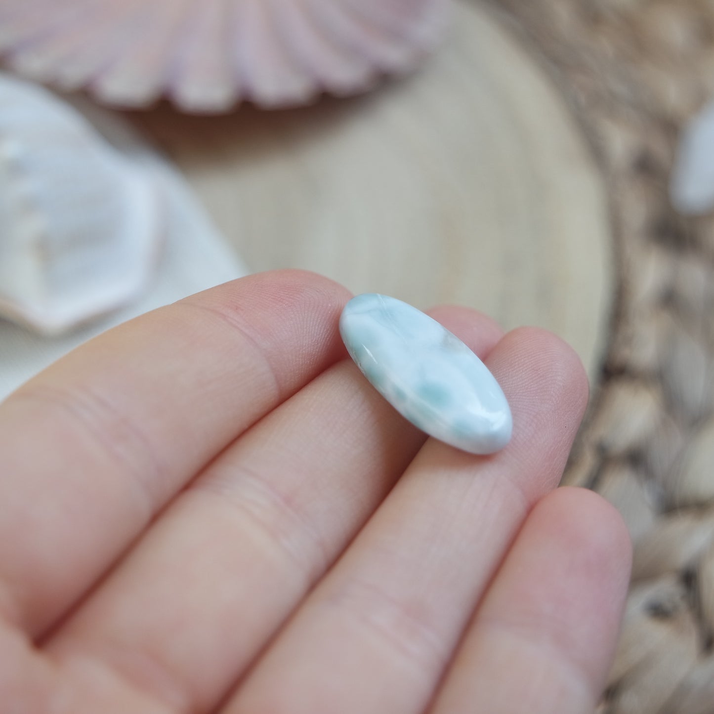 Larimar Cabochon ~ 13L