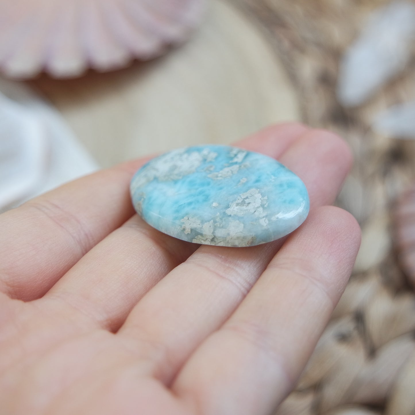Larimar Cabochon ~ 45LL