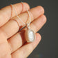 Makramee Kette „Mondlicht“ mit weißem Mondstein