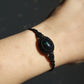 Geräucherter Opal Makramee Armband ~ ALIRA
